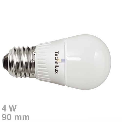 Klick zeigt Details von LED-Lampe E27 4W warmweiß matt