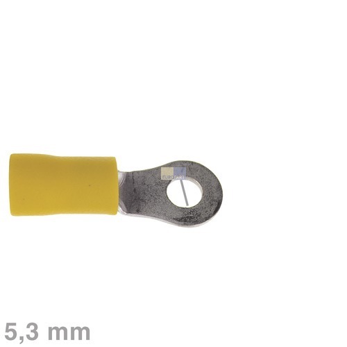 Klick zeigt Details von Ringzunge gelb 5,3mm