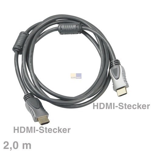 Klick zeigt Details von Kabel HDMI-Verbindungskabel Stecker/Stecker 2m