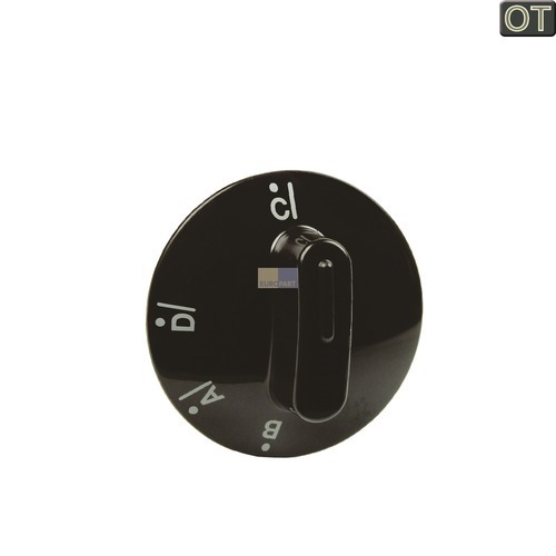 Knebel Knopf Programmwahl schwarz Spülmaschine ORIGINAL Whirlpool 481990501257 