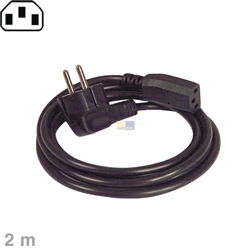 Klick zeigt Details von Kabel Kaltgeräte-Anschlusskabel 2m