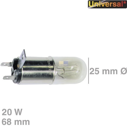 Klick zeigt Details von Lampe 25W 220/240V, Universal!