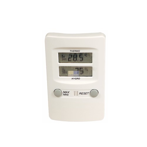 Klick zeigt Details von Thermometer/Hygrometer,