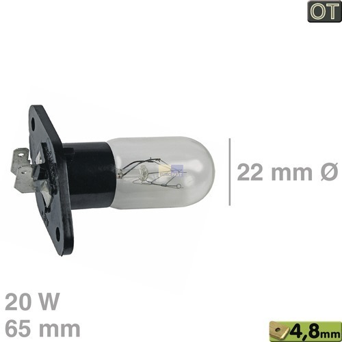 Klick zeigt Details von Lampe 20W 230V, OT!