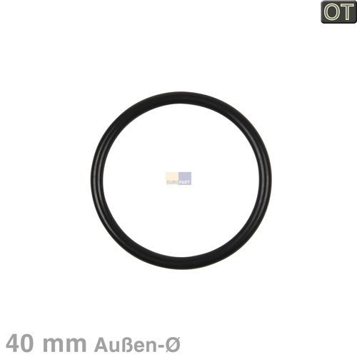 Klick zeigt Details von Dichtung O-Ring 40mmØ vor Wellendichtung