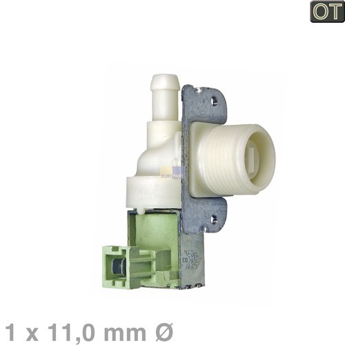 Klick zeigt Details von Magnetventil 1-fach 90° 11,0mm, Electrolux-Konzern/AEG.. 899645278080/3.
