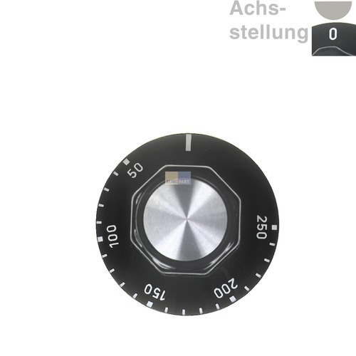 Klick zeigt Details von Knebel für Thermostat 50-250°