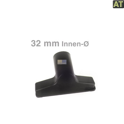 Klick zeigt Details von Polsterdüse für Rohr-Ø 32mm Universal Alternative für Staubsauger