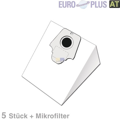 Klick zeigt Details von Filterbeutel Europlus EIO1600 u.a. für Solac ab 1991 5 Stk