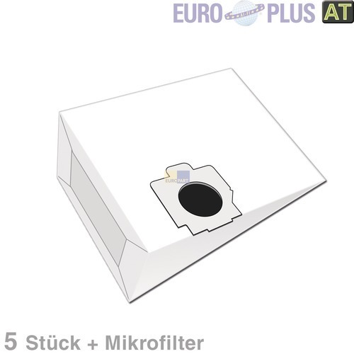Klick zeigt Details von Filterbeutel Europlus MX903 u.a. für Moulinex Classic 5 Stk