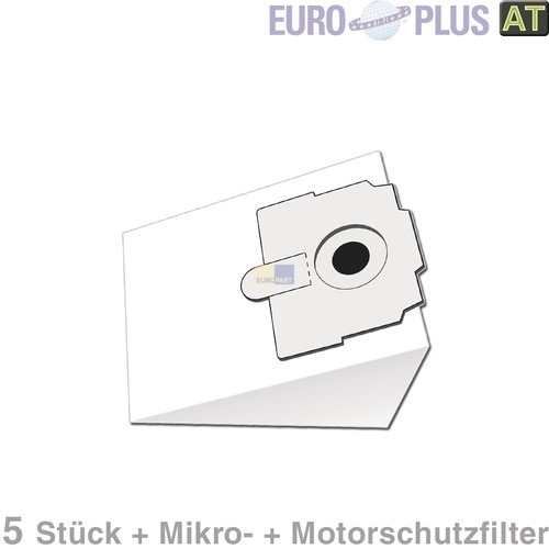 Klick zeigt Details von Filterbeutel Europlus P2049 u.a. für Progress, Volta 5 Stk