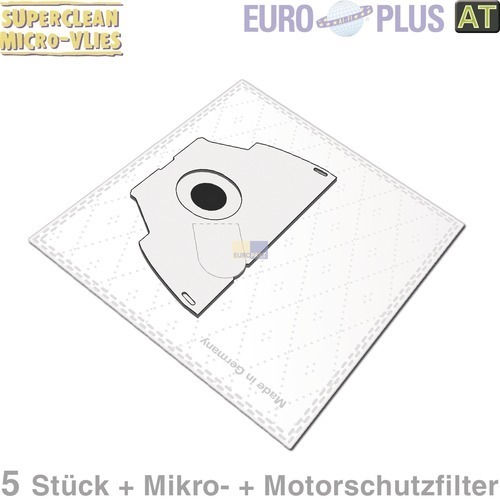 Klick zeigt Details von Filterbeutel Europlus E2517 Vlies u.a. für Electrolux Z 5 Stk