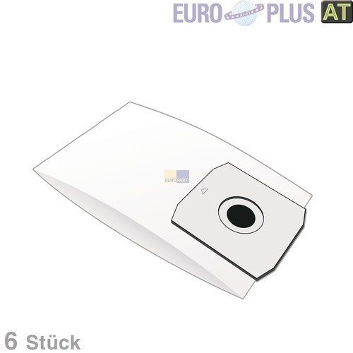 Klick zeigt Details von Filterbeutel Europlus D100 u.a. für Daewoo RC 300 - 370 6 Stk