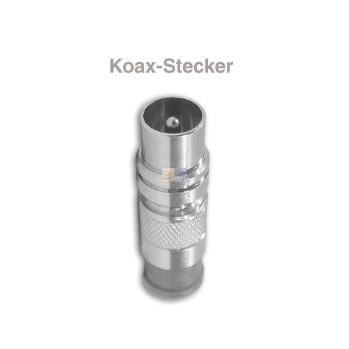 Klick zeigt Details von Koax-Kompressionsstecker für 7mmØ