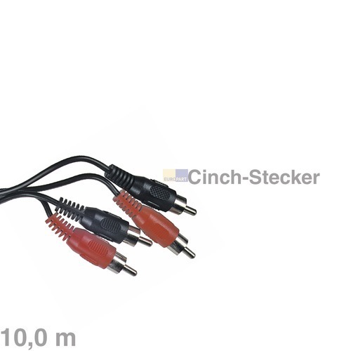 Klick zeigt Details von Kabel Audio-Verbindungskabel 10m
