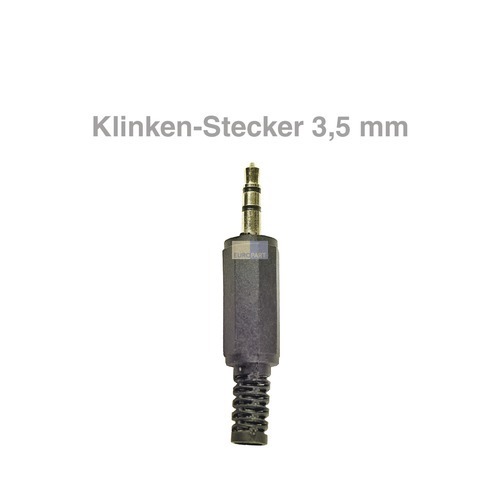 Klick zeigt Details von Klinken-Stecker Stereo 3,5mm