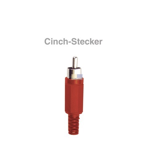 Klick zeigt Details von Cinch-Stecker rot