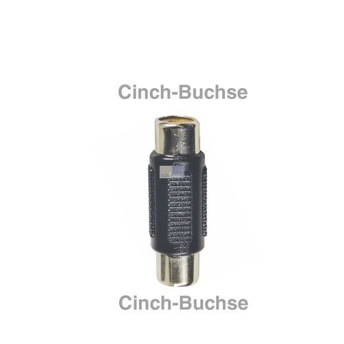 Klick zeigt Details von Cinch-Adapter Buchse/Buchse