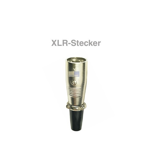 XLR-Stecker 3polig