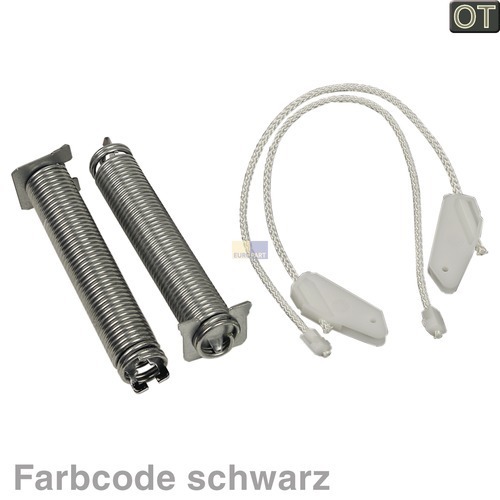 Klick zeigt Details von Türscharnier Feder Seil Scharnier Bosch Neff 754869 Spülmaschine VIVA Siemens
