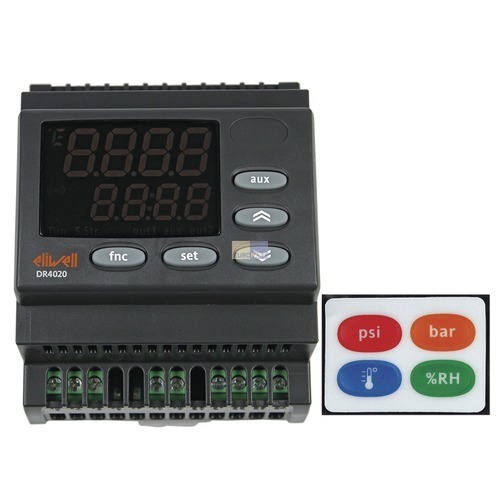 Klick zeigt Details von Temperaturregler DIN-Universalregler DR4020 V/I/Pt100 100..240V AC