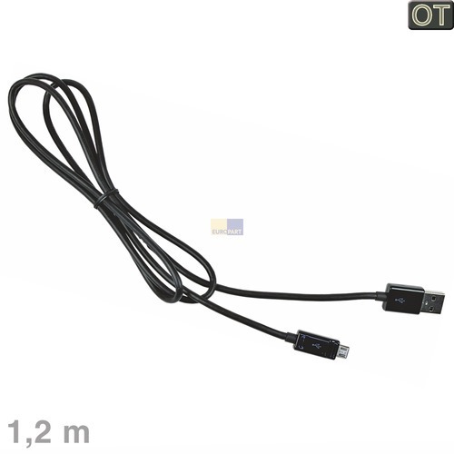 Klick zeigt Details von Kabel USB-Datenkabel LG, 1,2m, LG Electronics EAD62588801.
